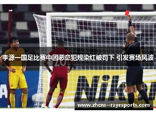 李源一国足比赛中因恶意犯规染红被罚下 引发赛场风波 李源一国足比赛中因恶意犯规染红被罚下 引发赛场风波